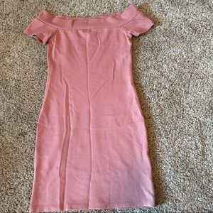 Forever 21 Pale Pink Bodycon Dress